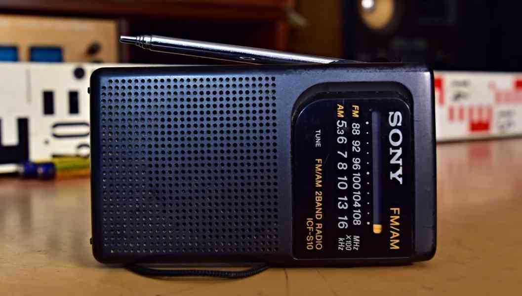 SONY ICF-S10 FM/AM 2Band Pocket Radio - kapesní mini rádio