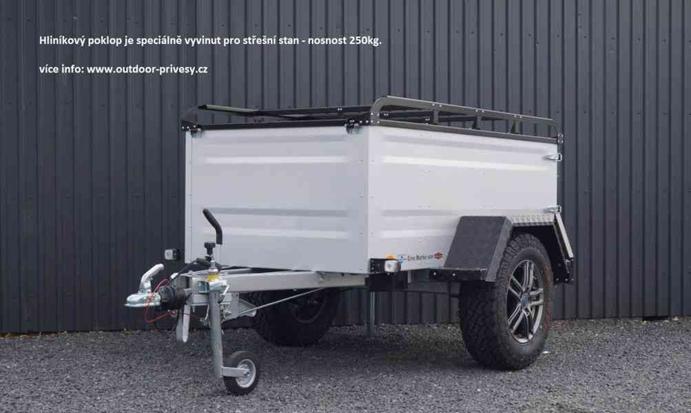 Multifunkční Campingový Přívěs OFFROAD Bržděný 1000Kg  - foto 2