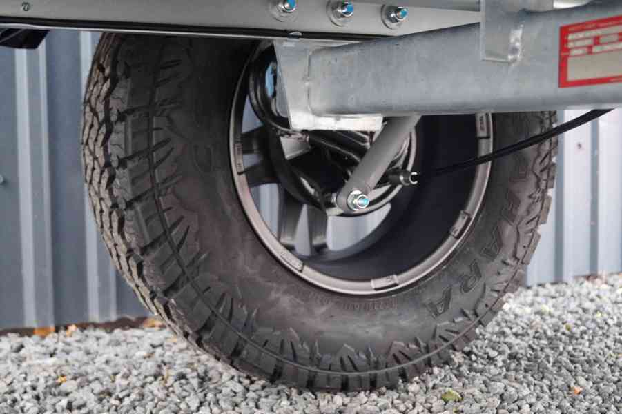 Multifunkční Campingový Přívěs OFFROAD Bržděný 1000Kg  - foto 12