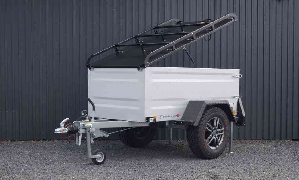 Multifunkční Campingový Přívěs OFFROAD Bržděný 1000Kg  - foto 3