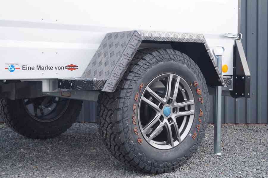 Multifunkční Campingový Přívěs OFFROAD Bržděný 1000Kg  - foto 11
