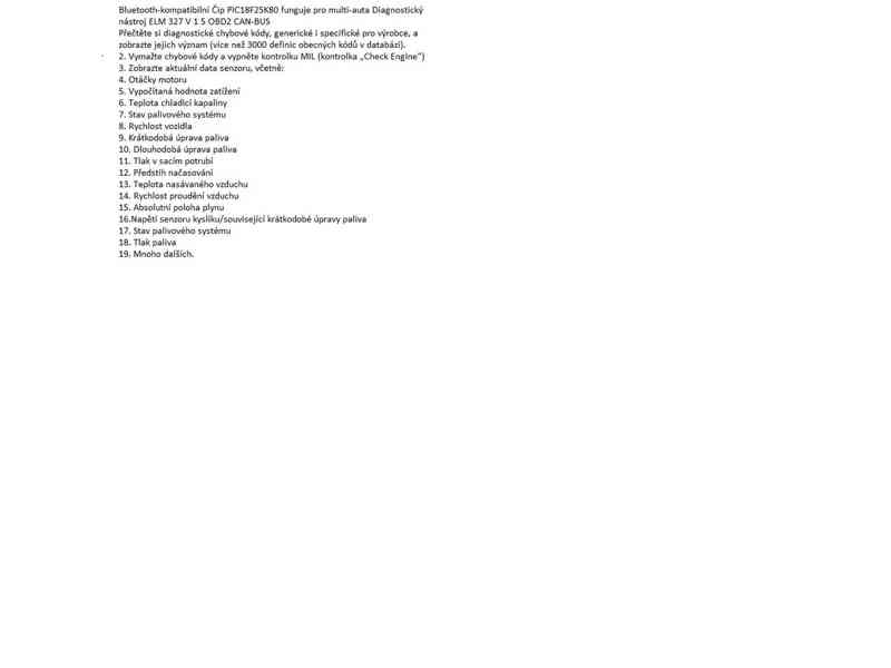 Gumová podložka do kufru,diagnostika OBD 327 - foto 3