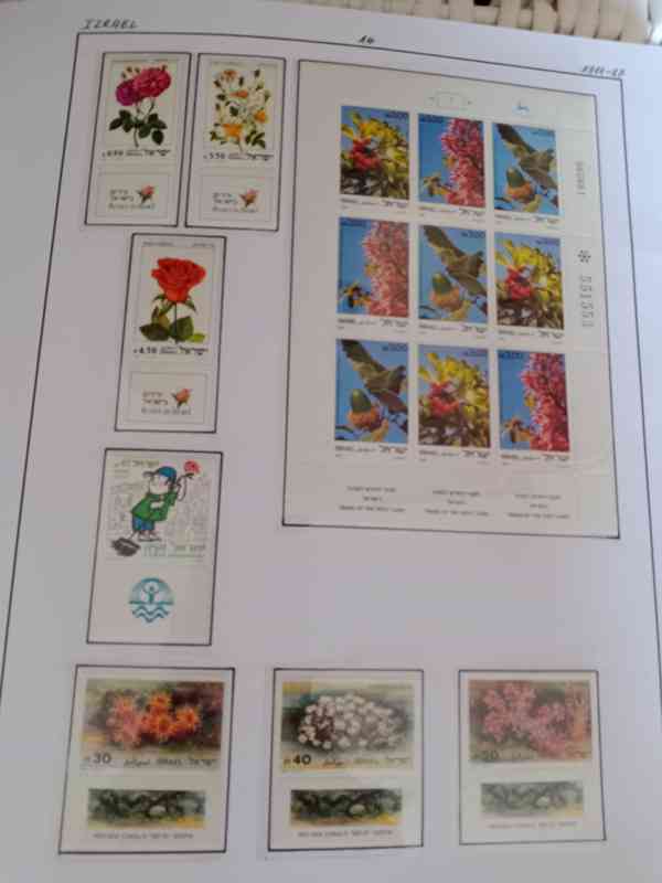 Prodám sbírku Izraele na téma Fauna a flora, 1957-94 - foto 4