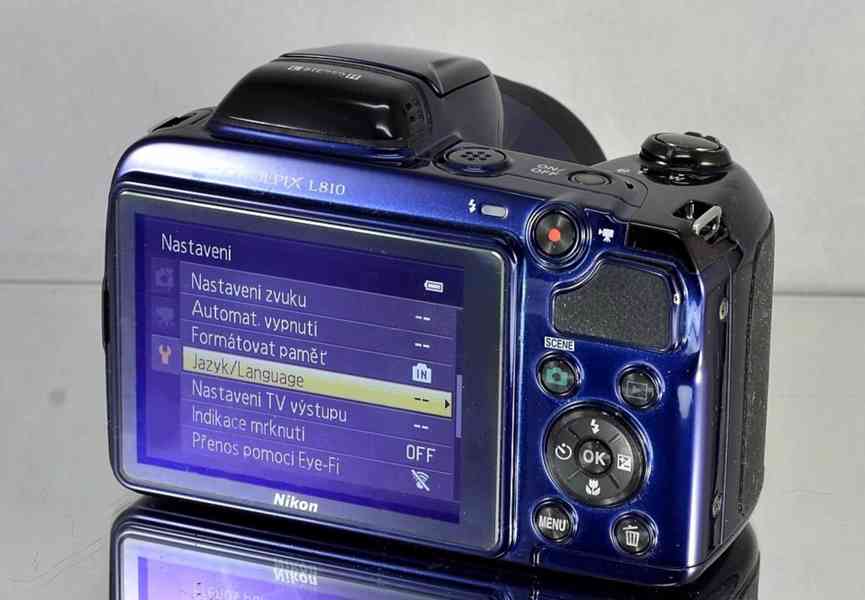 Nikon CoolPix L810 * 16,1 MPix*26x o. ZOOM*HDV - foto 8