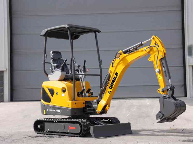 Minibagr GORILA G-18SE PRO !!!PŘÍSLUŠENSTVÍ ZDARMA!!! - foto 7