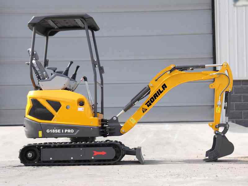 Minibagr GORILA G-18SE PRO !!!PŘÍSLUŠENSTVÍ ZDARMA!!! - foto 6