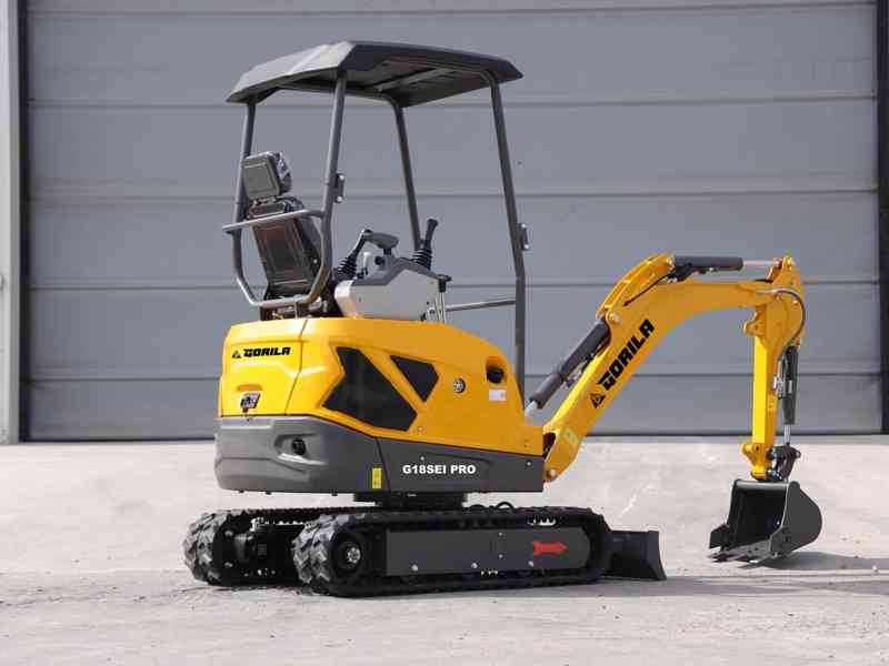 Minibagr GORILA G-18SE PRO !!!PŘÍSLUŠENSTVÍ ZDARMA!!! - foto 4