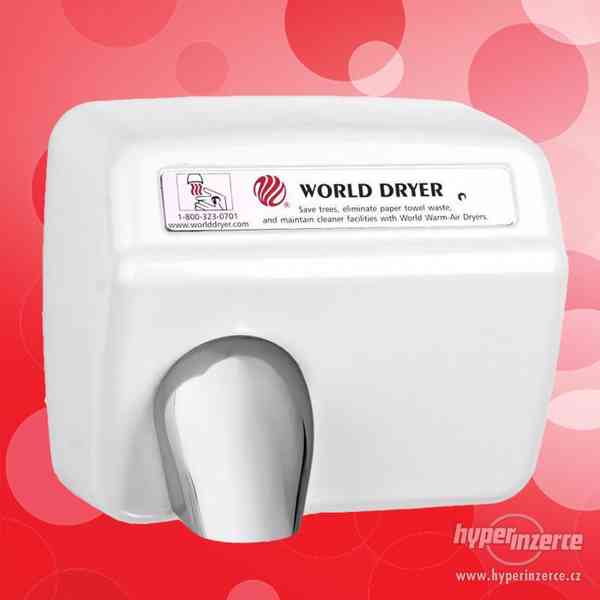 Osoušeč rukou World Dryer DXA548-974-OBA- sleva možná