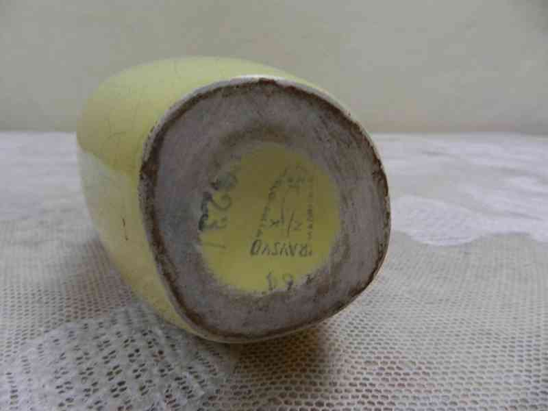 Hezká stylová keramická Váza Brusel Kravsko  - foto 5