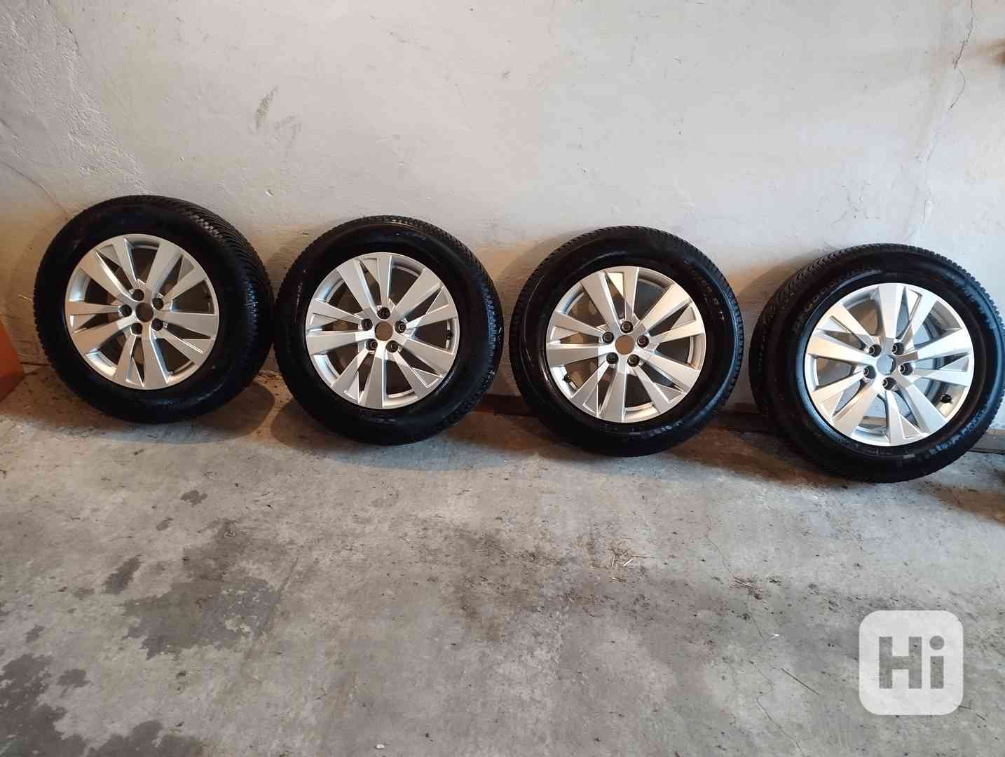 Sada AL disků + zimní pneu Peugeot, Citroen, Opel, DS - foto 1