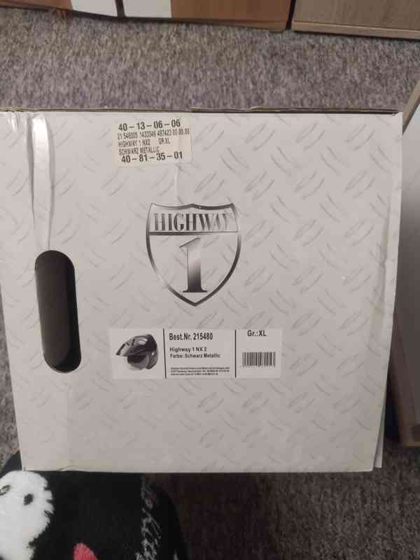 HIGHWAY 1 helma na motorku vel. XL - foto 4