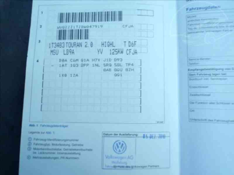 Volkswagen Touran 2,0 TDI AUTOMAT,HIGHLINE - foto 14