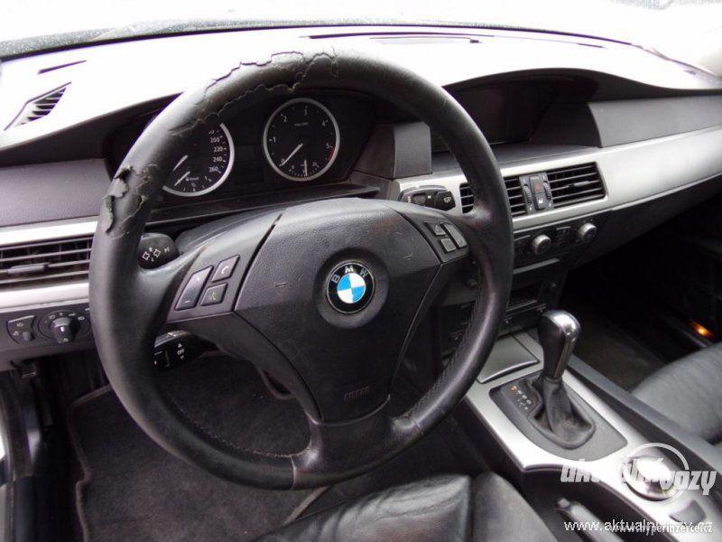 BMW Řada 5 3.0, nafta, automat, RV 2005, kůže - foto 4
