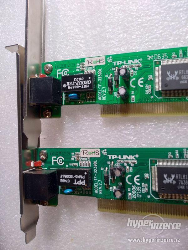 Síťové PC karty LAN 10/100Mbps, RJ45 - foto 3