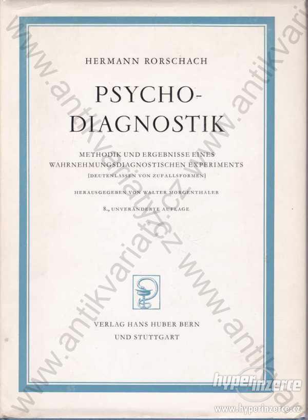 Psychodiagnostik Hermann Rorschach 1962 - foto 1
