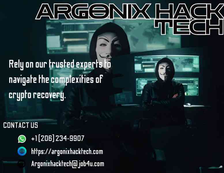 ARGONIX HACK TECH /CRYPTOCURRENCY TRACING AND RECOVERY SERVI