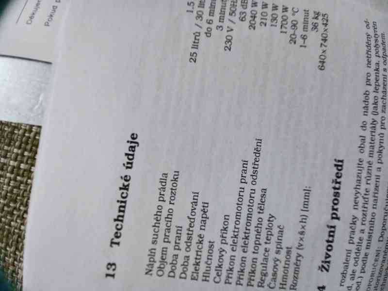 pračka ROMO - foto 17