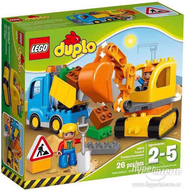 LEGO 10812 DUPLO Pásový bagr a náklaďák - foto 1