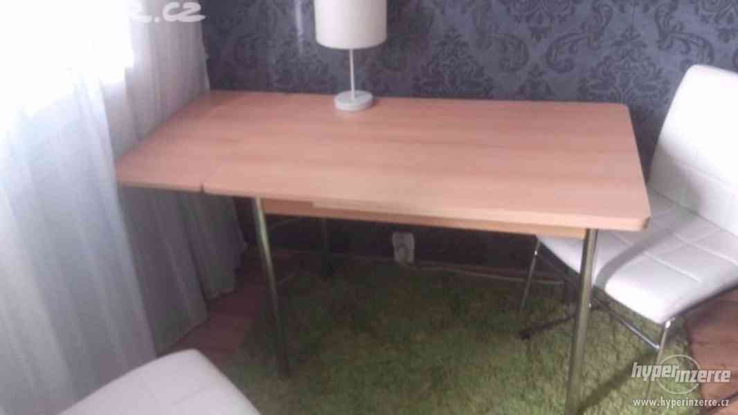 Rozkládací stůl (možno dodat 2 židle) - foto 2