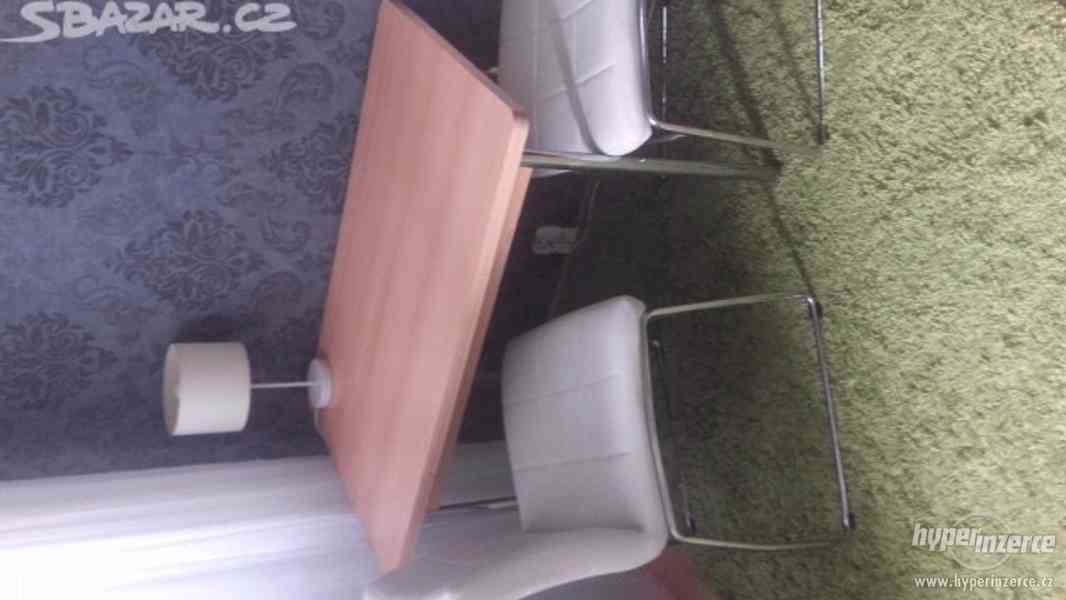 Rozkládací stůl (možno dodat 2 židle) - foto 3