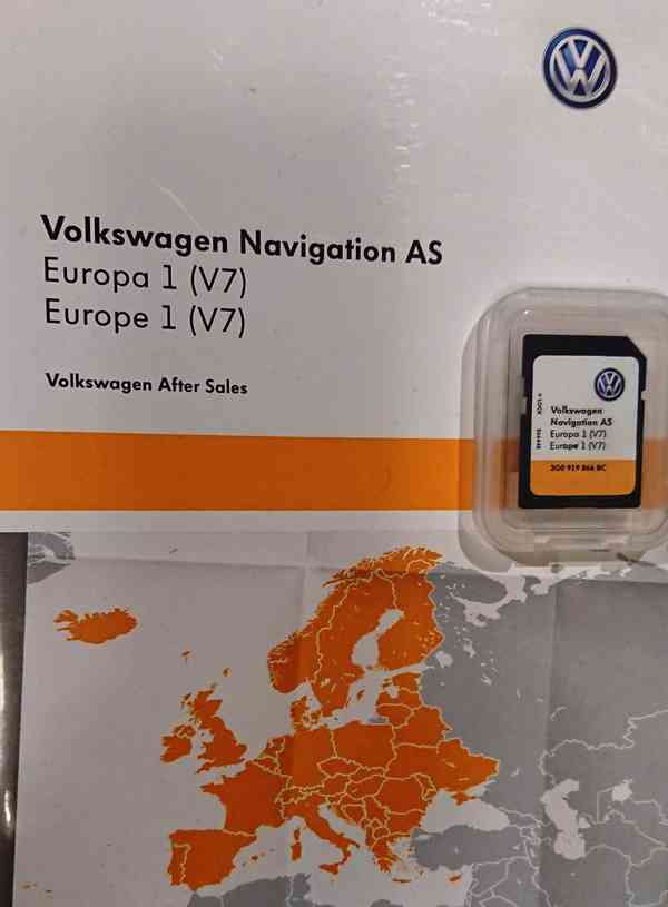 Navigace - Mapy Volkswagen Golf, Passat, Touran Touareg - foto 1