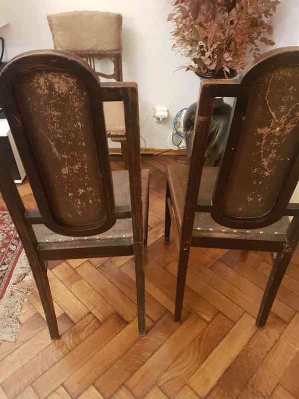 Dřevěné židle zn. Fourniere de Elastique - foto 3