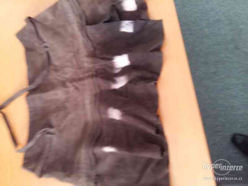 jelenicová kožená sukně mini ORSAY, v. 36 - foto 1