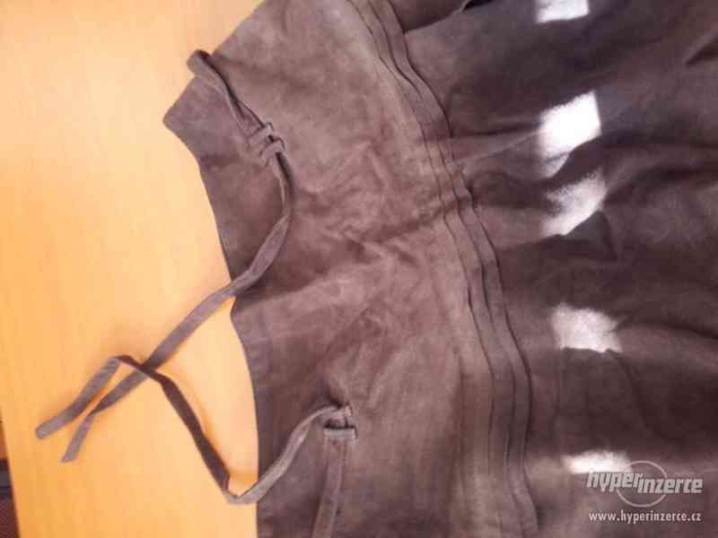 jelenicová kožená sukně mini ORSAY, v. 36 - foto 3