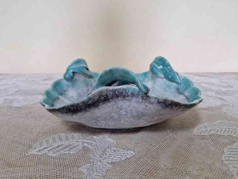 Krásná Art Deco keramická Mísa Ditmar Urbach Teplice - foto 5