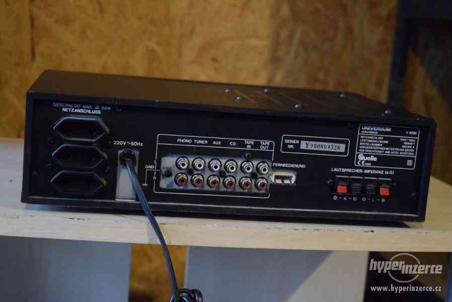 UNIVERSUM V 4006 STEREO ZESILOVAČ S EKVALIZÉREM !  - foto 6