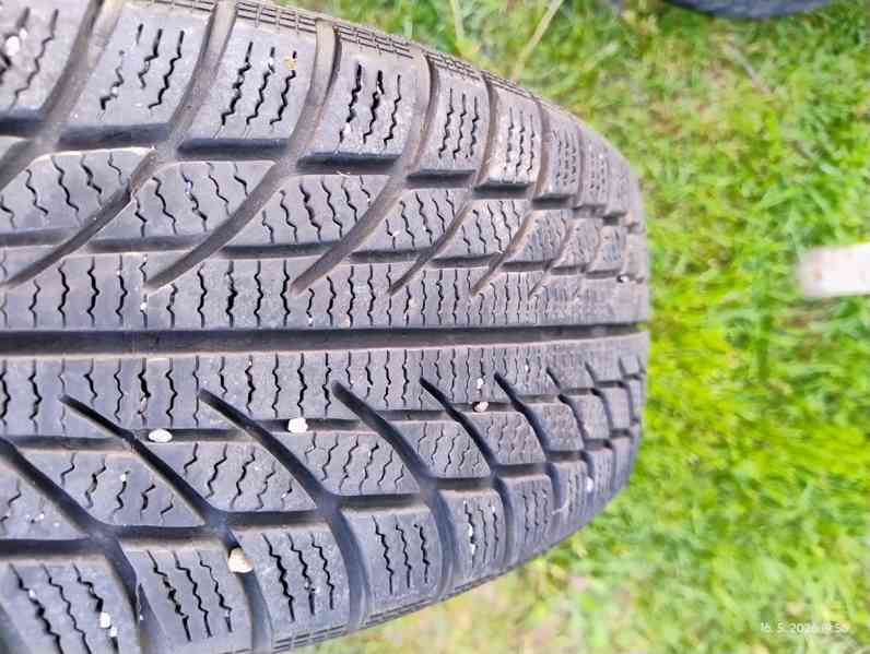 Plechové disky  15", 4x100 plus zimní pneumatiky  - foto 3