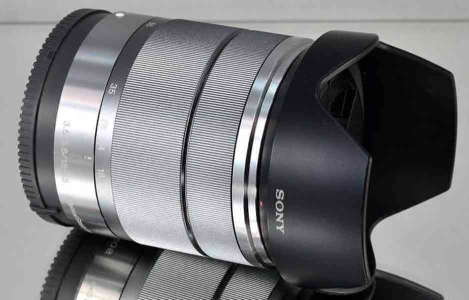 Sony E 18–55 mm F3,5–5,6 OSS **APS-C *E mount - foto 6
