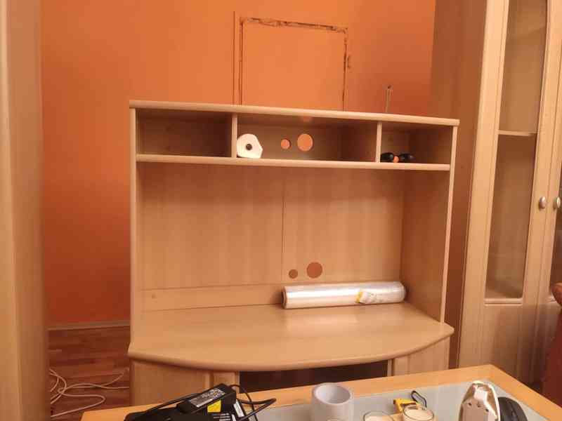 Prodám obývací stěnu, lamino buk - foto 3