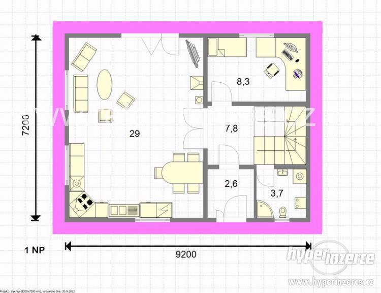 Rodinný dům Pegas Hit Exclusive, 101 m2, 5+kk+G - foto 5
