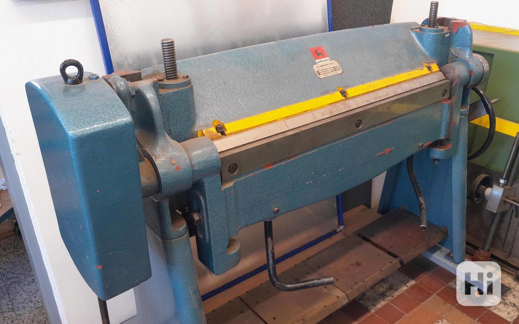 Použitá ohýbačka plechu XO-1000/3A, r. v. 1994 - foto 1