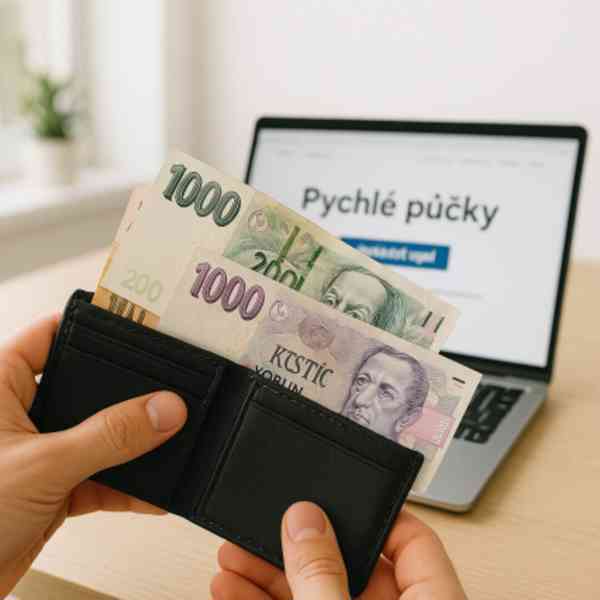 Potřebujete rychlou půjčku bez bankovního účtu? J