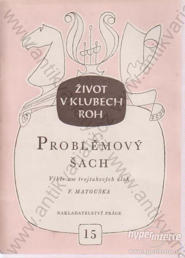 Problémový šach Vladimír Pachman 1950 Výběr 100 - foto 1