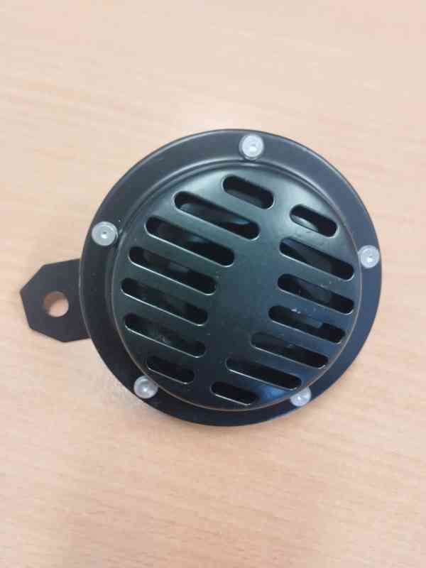 Diskový klakson (nízký tón), průměr 90mm - foto 2