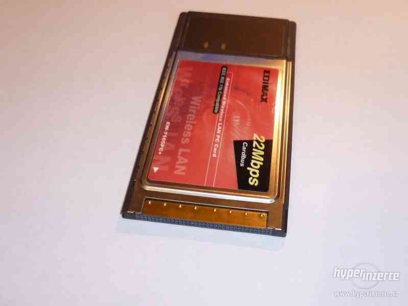 WiFi 802.11b Edimax PCMCIA síťová karta pro starší notebooky - foto 3