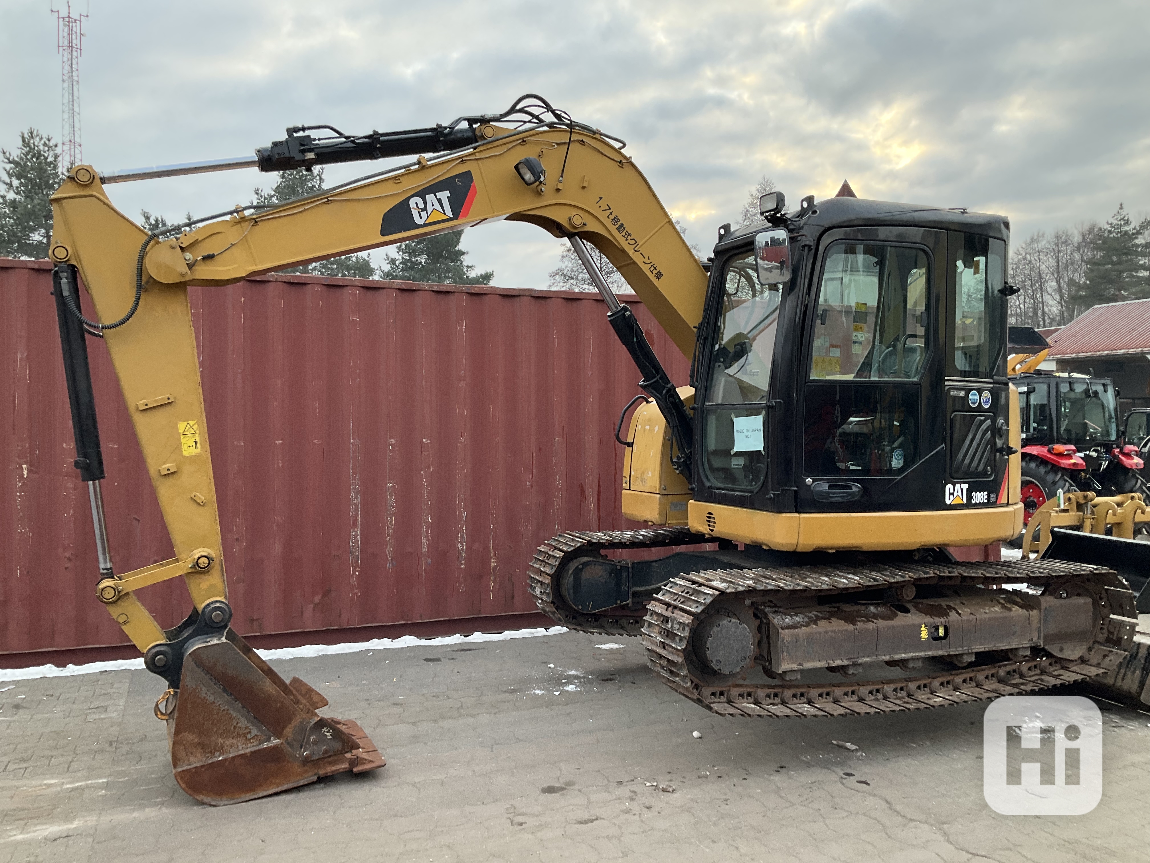 Pásový bagr Caterpillar CR-308E, BAGR - foto 1