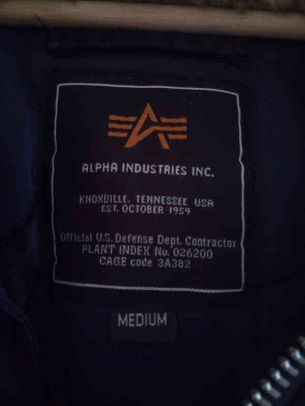 Bunda Alpha Industries 45 P blue M - foto 2