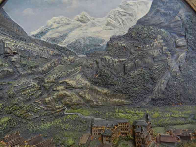 Krásný obří Talíř Grindelwald Wilhelm Schiller Horní Grund - foto 3