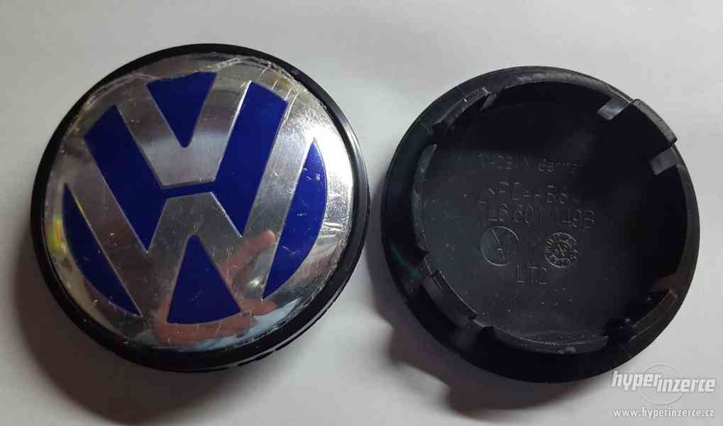 Volkswagen pokličky do středu kol - 70 mm - Modré. - foto 7