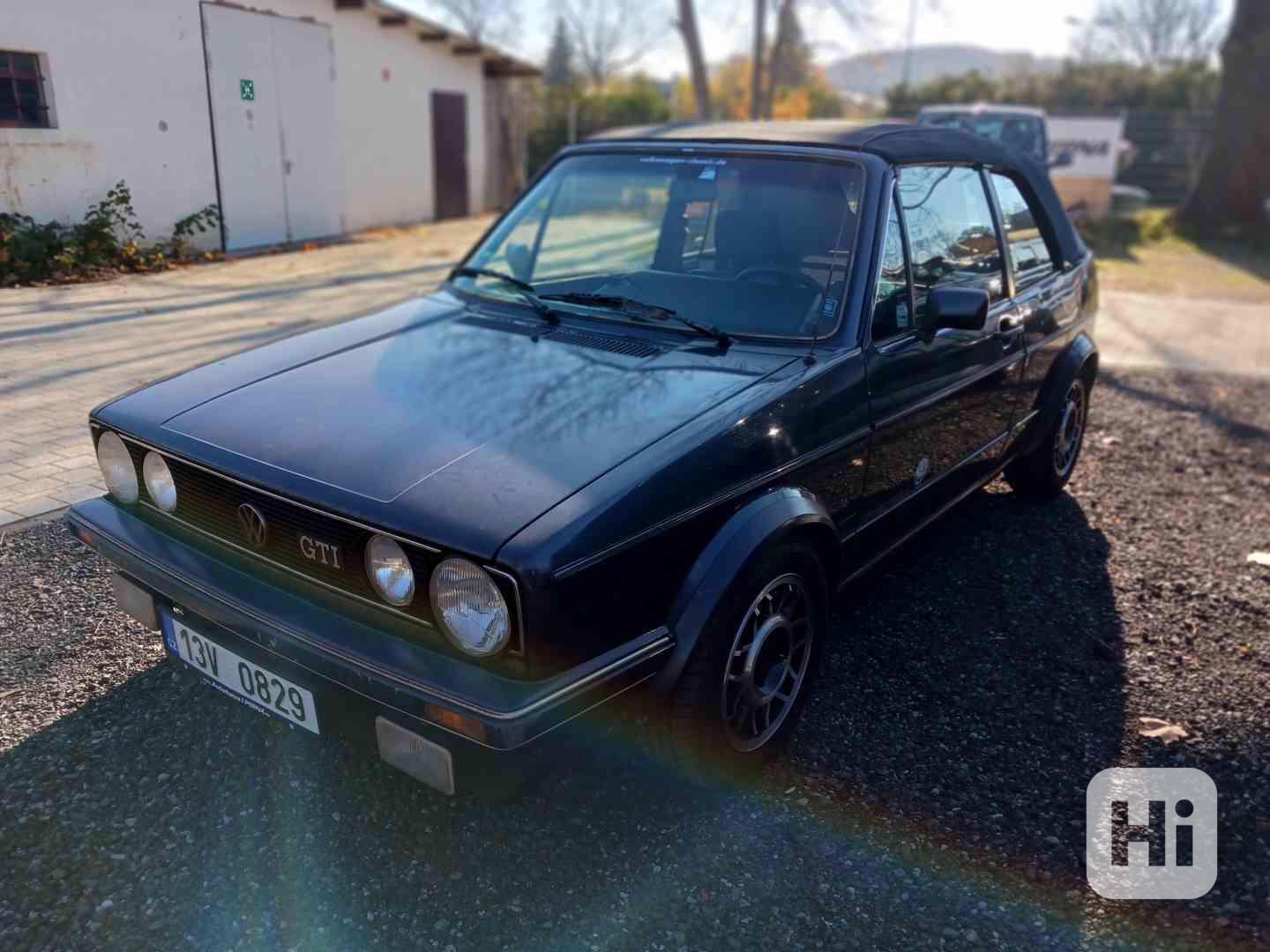 VW GOLF I cabriolet 1,8 GLI 1987 - foto 1