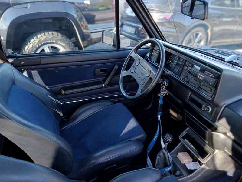 VW GOLF I cabriolet 1,8 GLI 1987 - foto 7