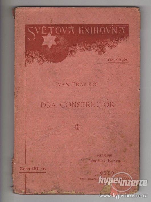Franko, Ivan. Boa constrictor 1898 - foto 2