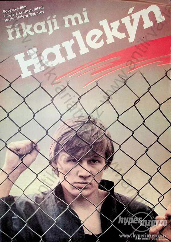 Říkají mi Harlekýn Milan Pecák film plakát Rybarev - foto 1
