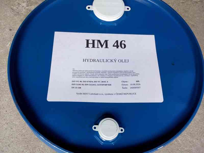 hydraulický olej HM46 - foto 3