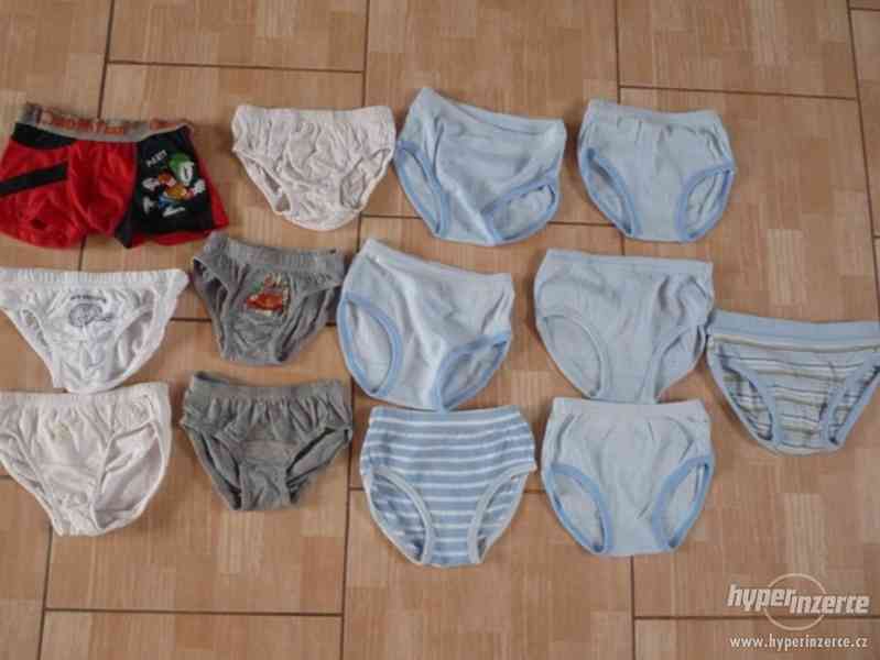 Spodní prádlo (slipy) pro kluky vel. 86-104 (2-4roky) - foto 1
