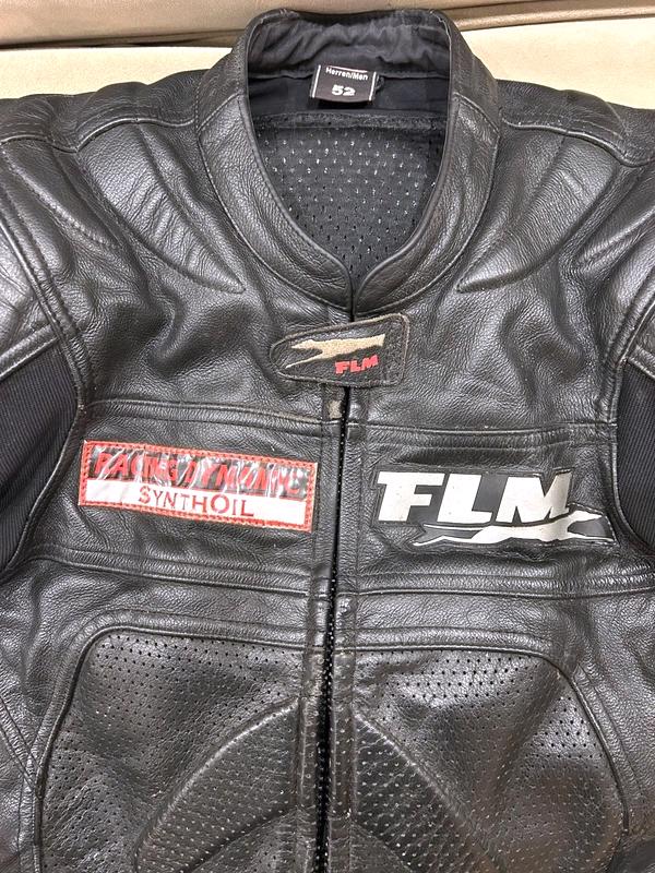 Bunda kožená na moto FLM č. 52 - foto 2